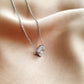925 sterling silver bar necklace