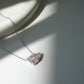 silver heart necklace 925 sterling