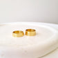 gold band engraved ring